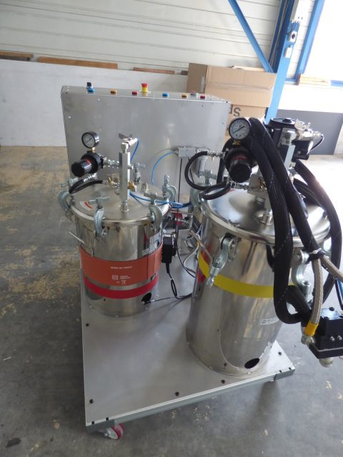 Injection machine for Epoxy and Silicone resins - ISOJET